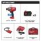 Milwaukee M18 FUEL 7/16 Inch Hex Lineman Utility High Torque Impact Wrench Kit with One Key